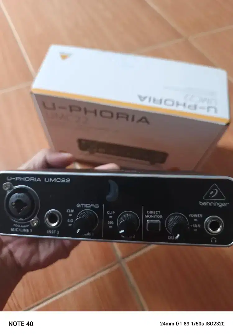 soundcard behringer