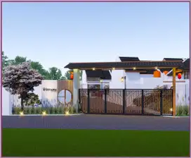 Rumah Murah Jogja One Gate System Desain Jepang