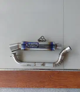 Knalpot Amor Titanium Aerox New