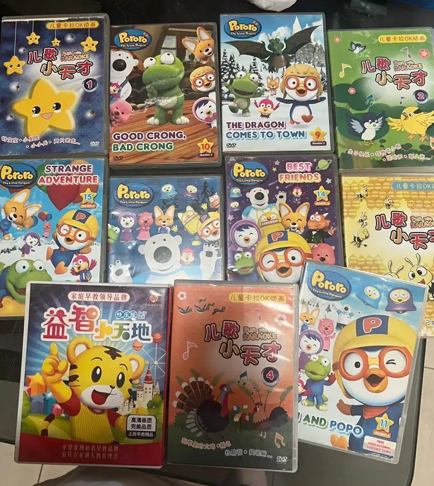 PORORO little star penguin disc untuk belajar nonton