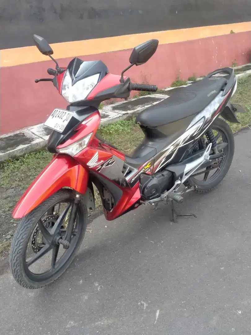 Supra x125 super irit 2010mesin bagus