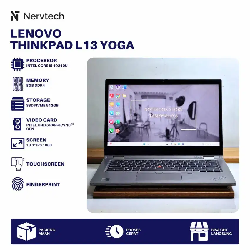 Lenovo ThinkPad L13 Yoga Core i5 Gen 10 8GB/512GB X360 Flip 2in1