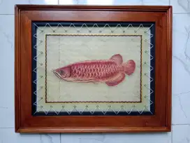 Lukisan ikan arwana