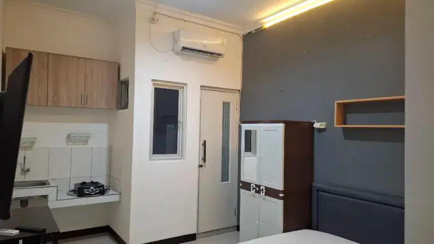 KAMAR LUAS Full furnish&fasilitas PASUTRI/PUTRI,SMART TV,dapur pribadi