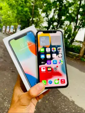 iPhone X 256GB White Lengkap