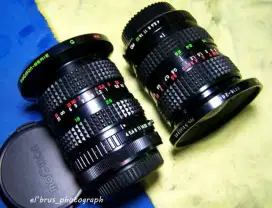 Lensa Manual
MAGINON SERIE  G 18-28mm F4 - 
mounting  MD (Minolta)