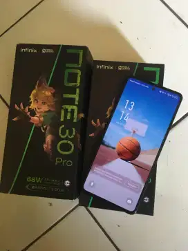 Infinix note 30 pro fullset mulus no minus