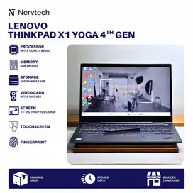 Lenovo ThinkPad X1 Yoga 4th Gen Core i7 Gen 8 8GB/512GB X360 Flip 2in1