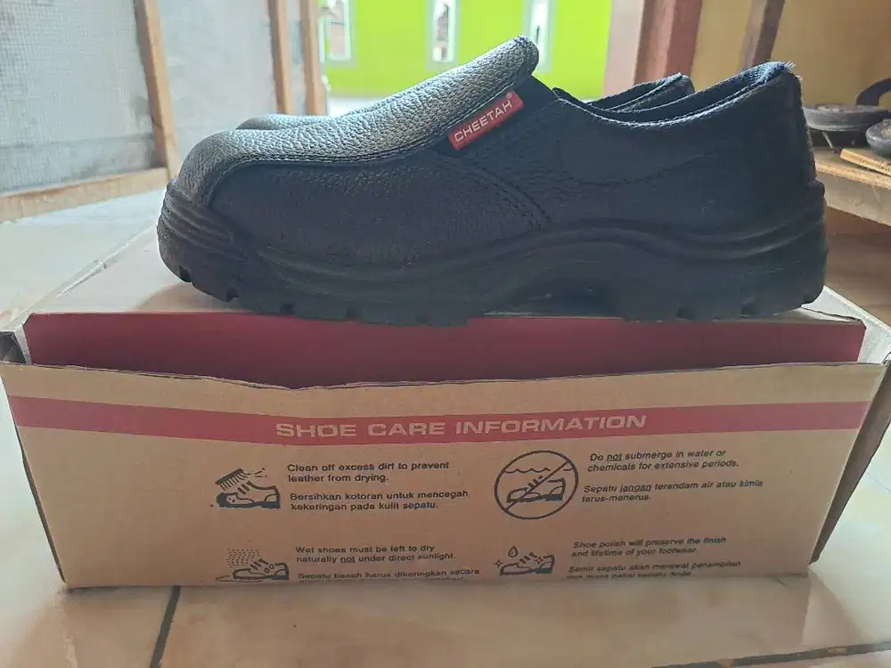 Sepatu Safety Merk Cheetah