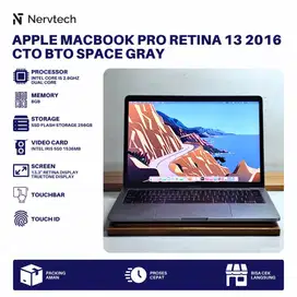 Apple Macbook Pro Retina 13 2016 Touchbar CTO BTO Core i5 16GB/512GB