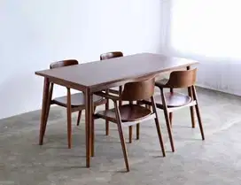 Furniture Meja Kursi Bahan Kayu