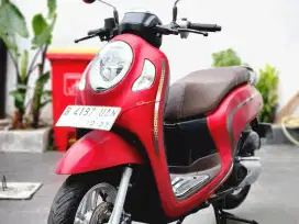 HONDA SCOOPY STYLISH KEYLESS REMOT MERAH TAHUN 2022 ISTIMEWAAA MURAH!