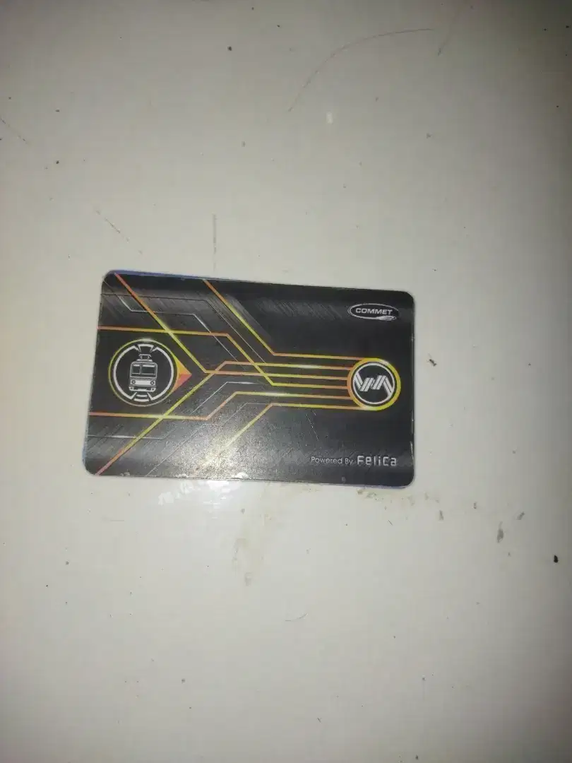 Kartu kereta api commuter Line