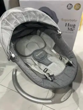 Preloved Sugar Baby Hug Me Automatic Baby Swing Bed - Ayunan Otomatis