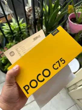 Poco C75 8/256gb NEW
BARANG BARU GARANSI ON MASIH PANJANG