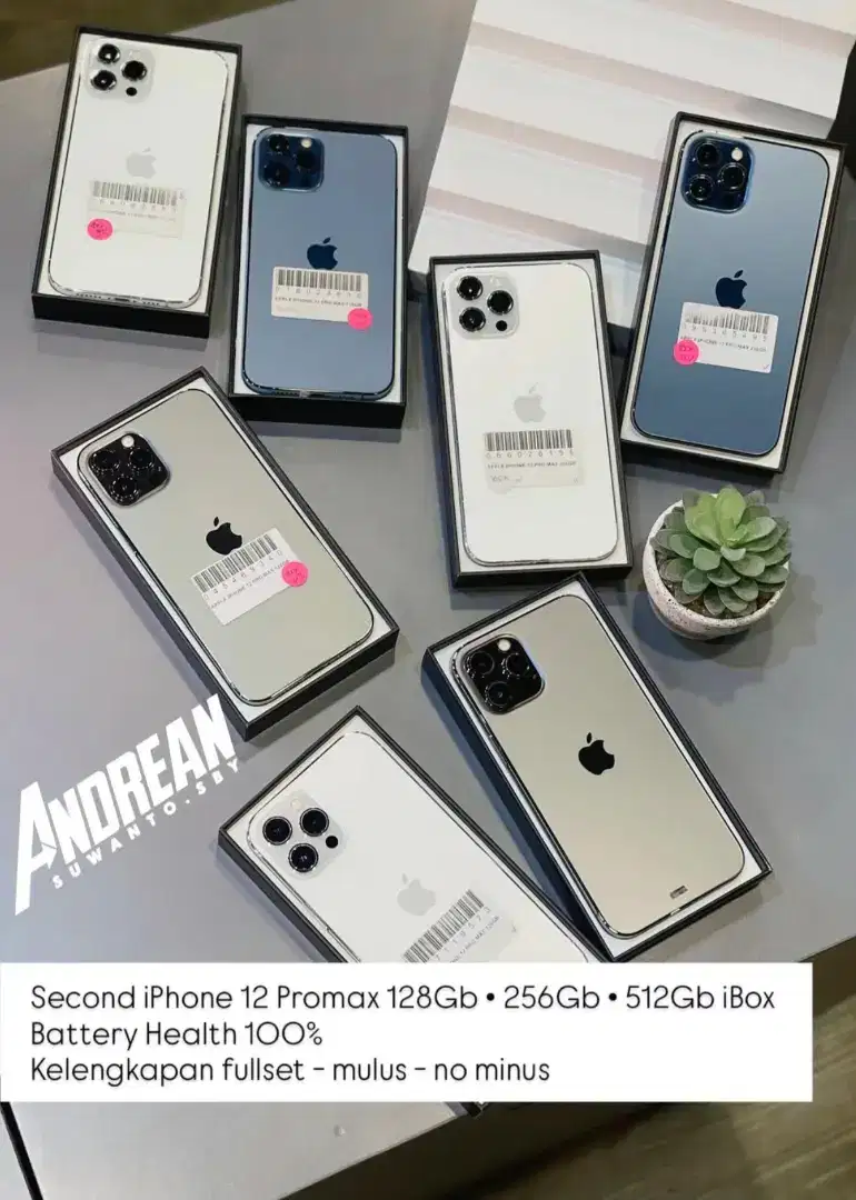 Iphone 12 promax all capacity