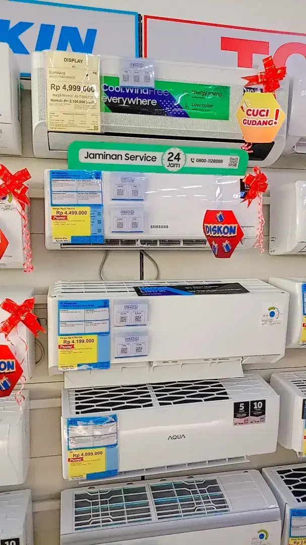 seGAMPANG ITU cicilan AC SAMSUNG 0,5PK-1PK bunga rendah cicilan murah