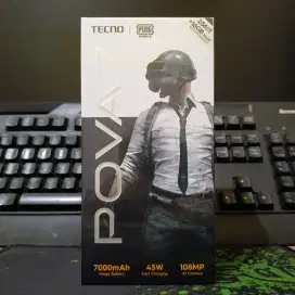 Tecno Pova 7 Ram 8+8/256 GB Segel Garansi Resmi