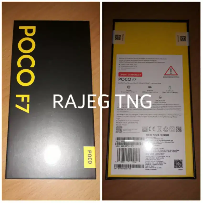 POCO F7 5G 12/512GB Garansi Resmi