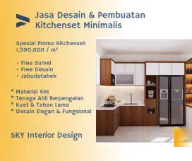 Promo Kitchenset Premium HPL BSD Serpong