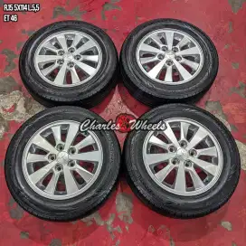 Jual velg + ban oem expander r15 5x114,3 grandmax carry innova dll
