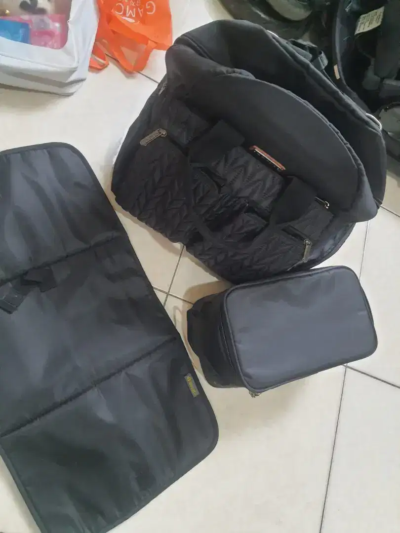 Allegra axel coller diaper backpack tas bayi masih sangat mulus