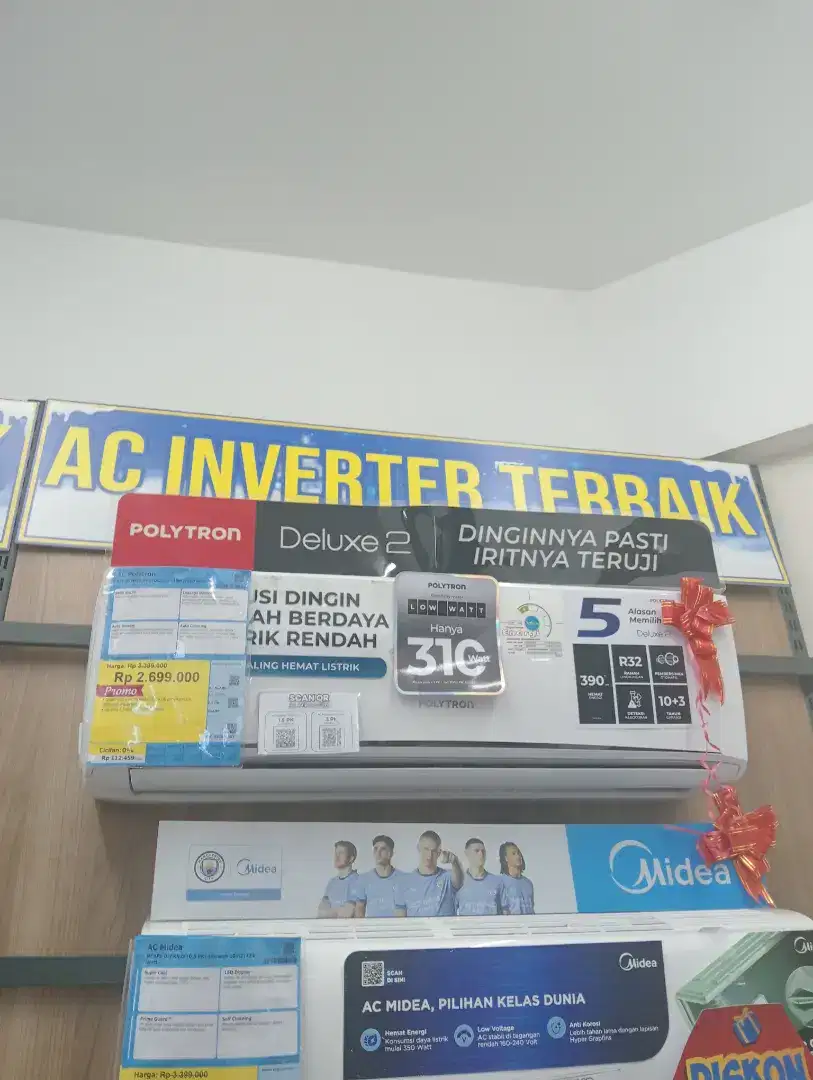 AC Polytron cicilan mulai dari 250rb