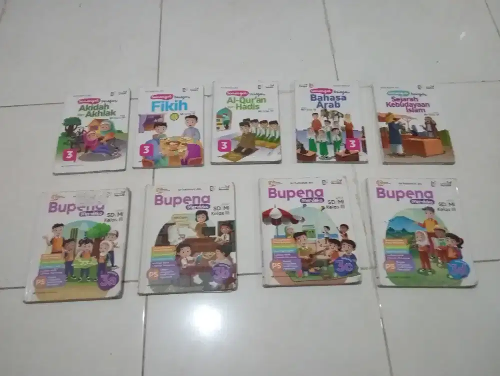Buku pelajaran kelas 3 SD/MI