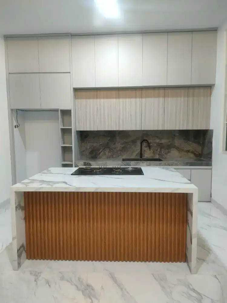 Kitchen set minibar dapur kering minimalis