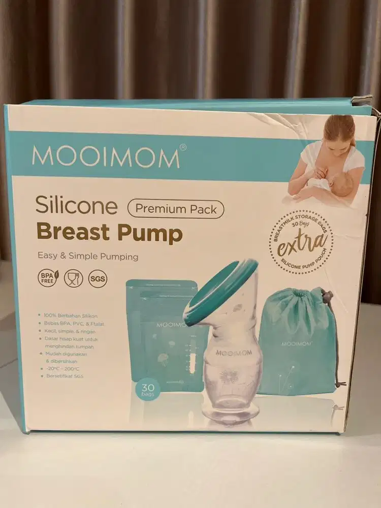Mooimom Silicone Breast Pump (Premium Pack)