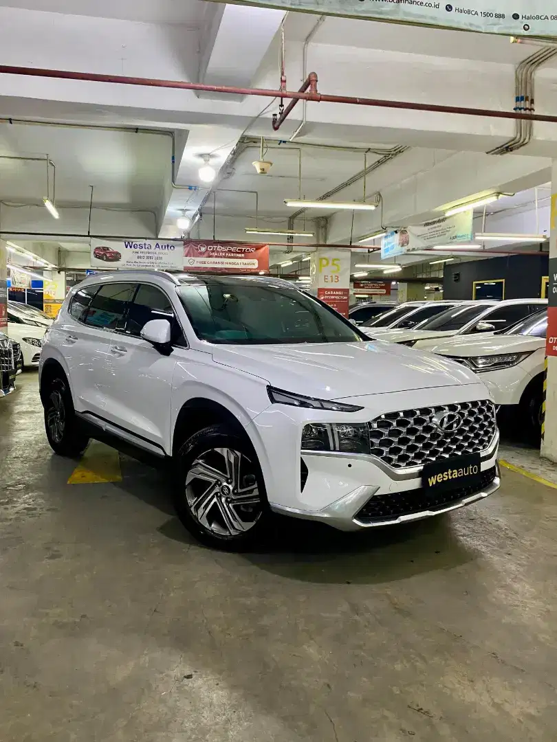 KM 58rb Diesel Hyundai Santafe Signature AT 2022 Like New Santa Fe