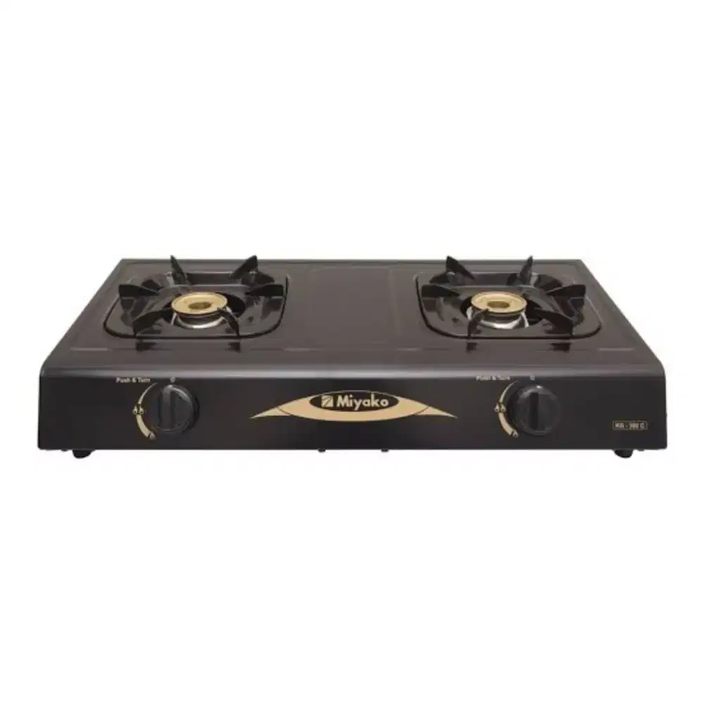 Jual kompor MIYAKO 2 tungku plus tabung dan Regulator