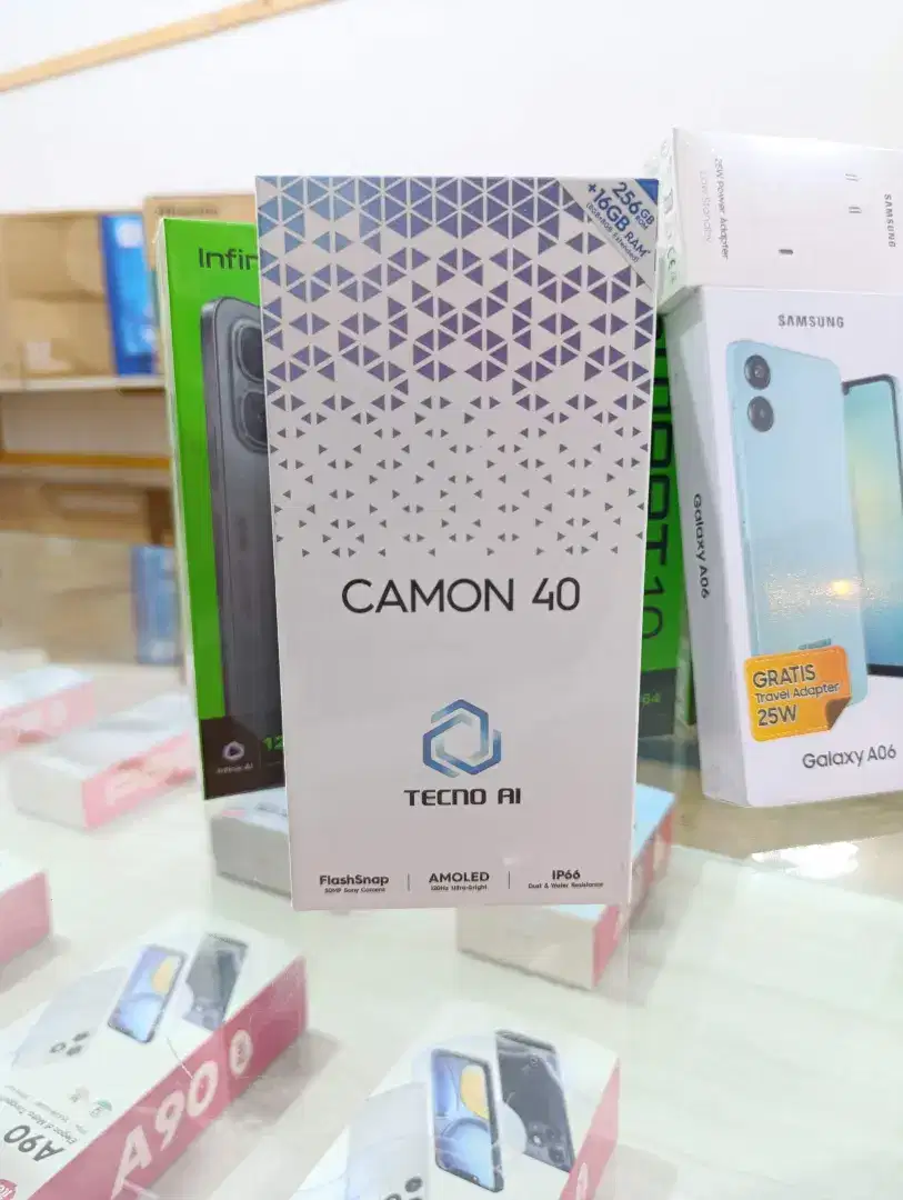 TECNO CAMON 40 8/256gb GARANSI, HARGA TERMURAH