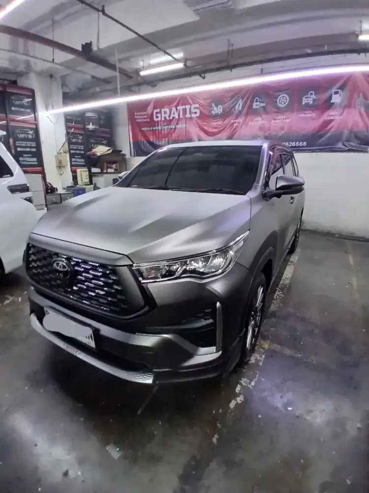 Stiker mobil/wrapping car gray satin