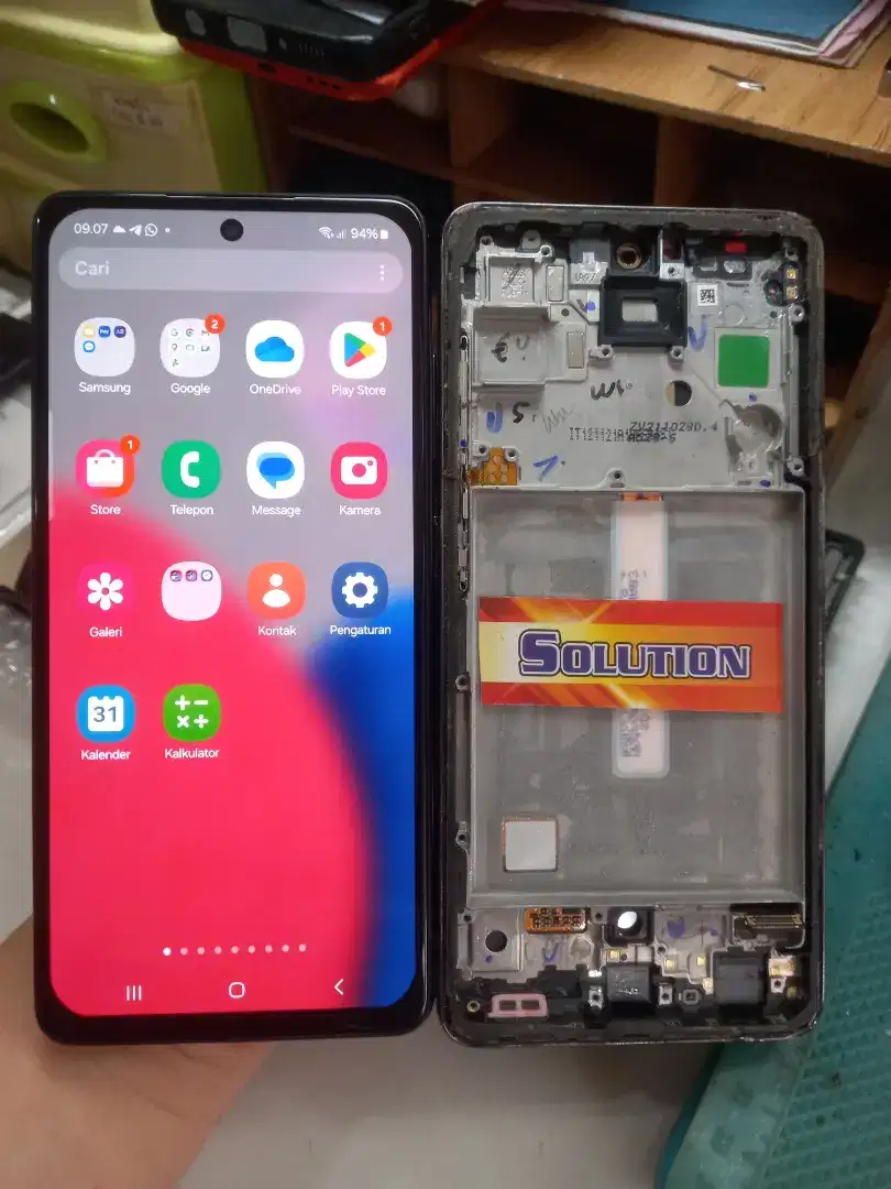 LCD TOUCHSCREEN SAMSUNG A52S / A52 ORI OLED + PASANG