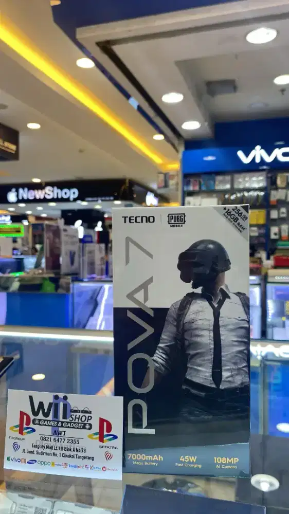 Techno Pova 7 8/256 Garansi Resmi