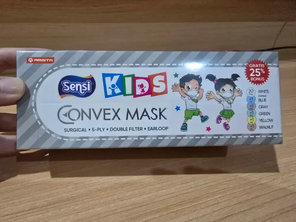 Masker Sensi Convex Kids