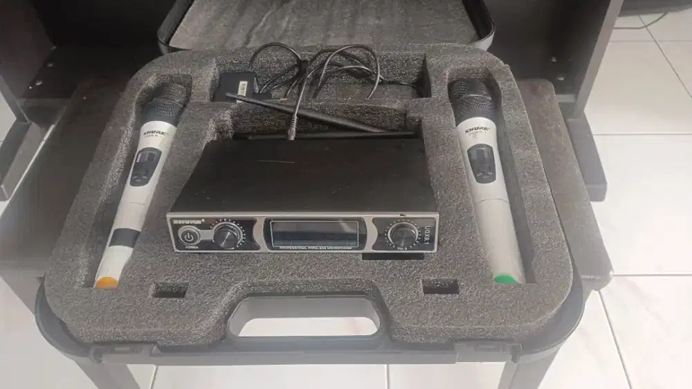 Mic wireles kondisi normal