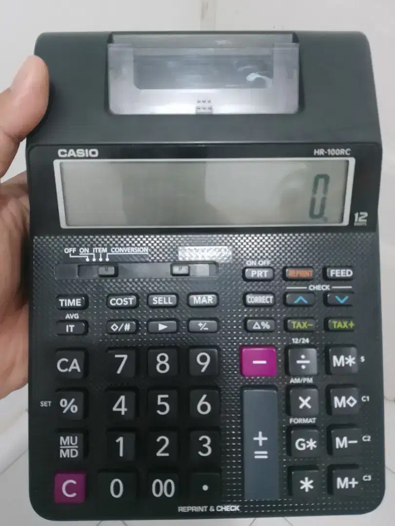 Jual santai kalkulator casio print