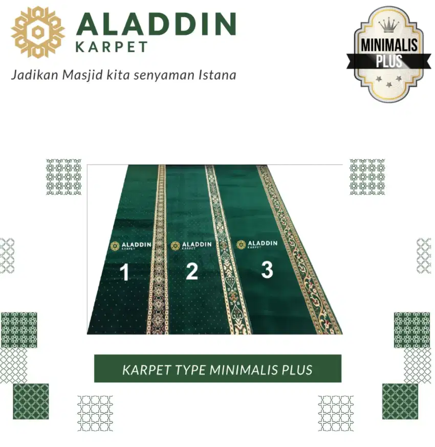 Karpet Murah Tipe Minimalis Plus