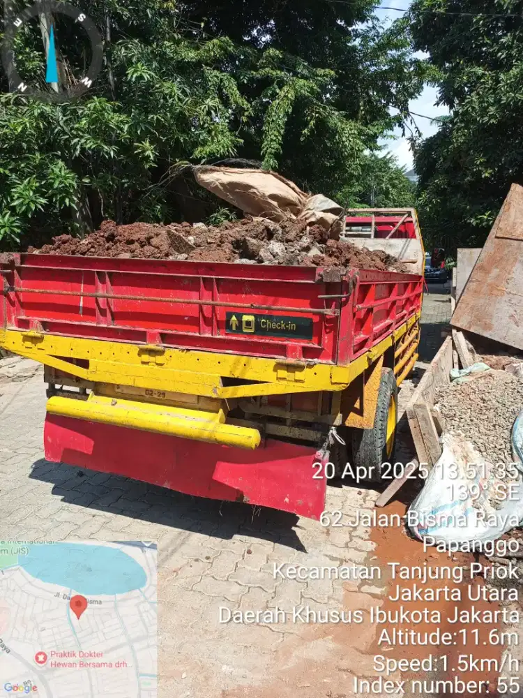 Jasa angkut buang sampah/puing DLL