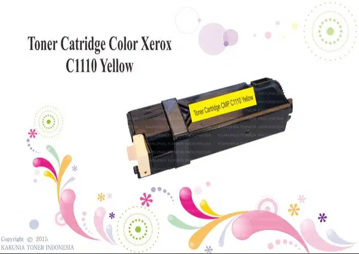 Toner Catridge Color Xerox C1110 YELLOW Berkualitas
