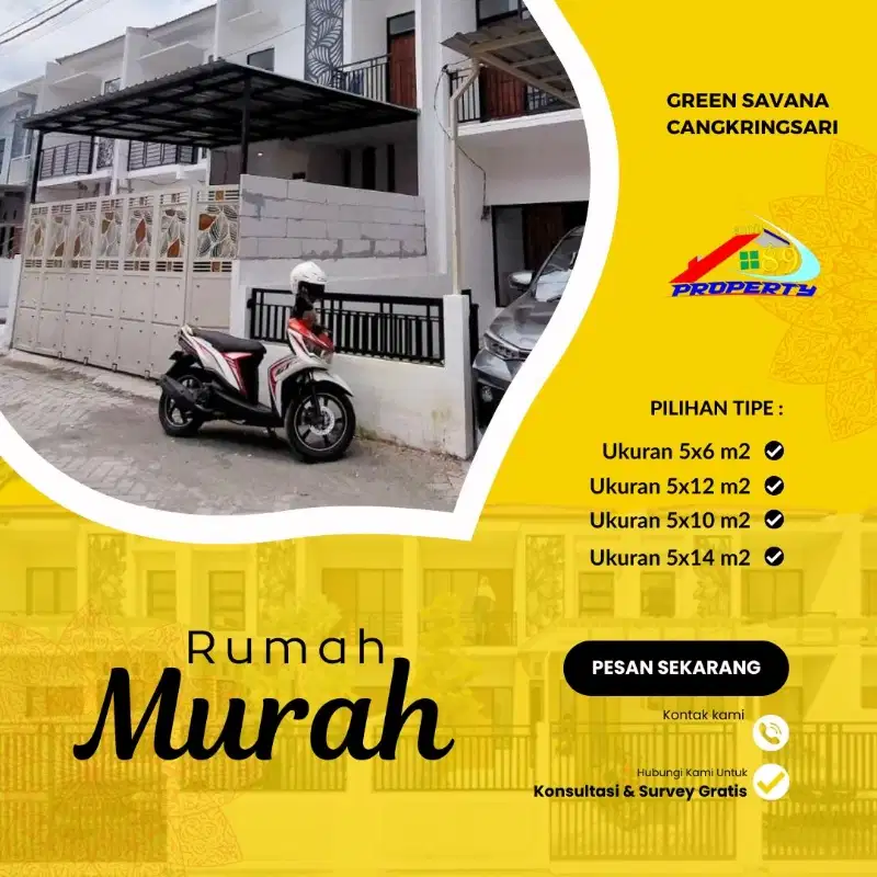 Rumah 2 lantai Sukodono cash atau kredit inhouse