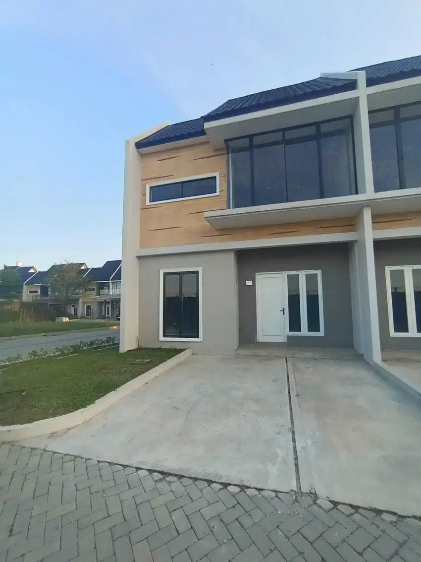 Rumah sudut cantik kota medan perumahan Givency One type valentino