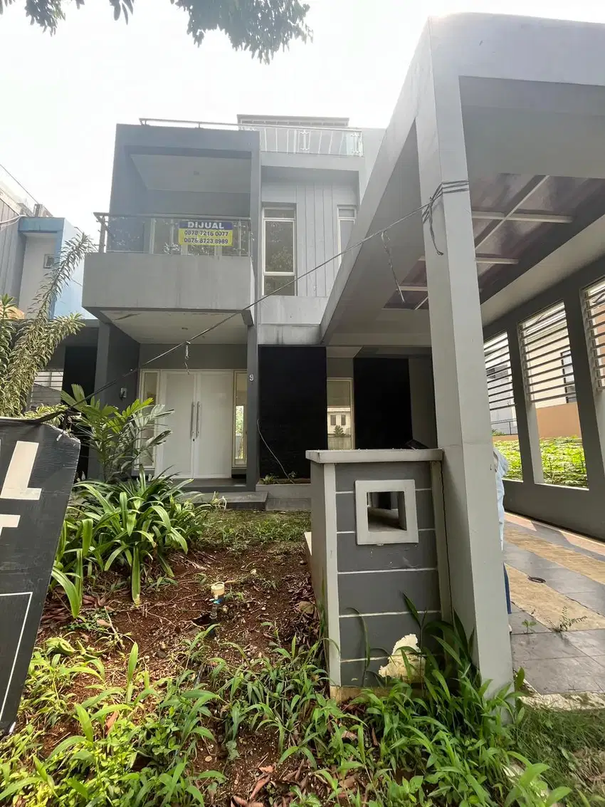 Dijual Rumah dengan Rooftop view Gunung pancar sentul Bogor