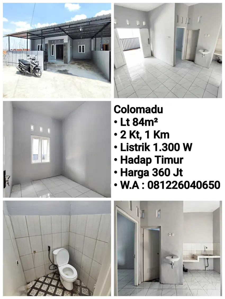 Jual Rumah Baru Area Alana Hotel Colomadu, Dekat Pintu Tol, Sumber