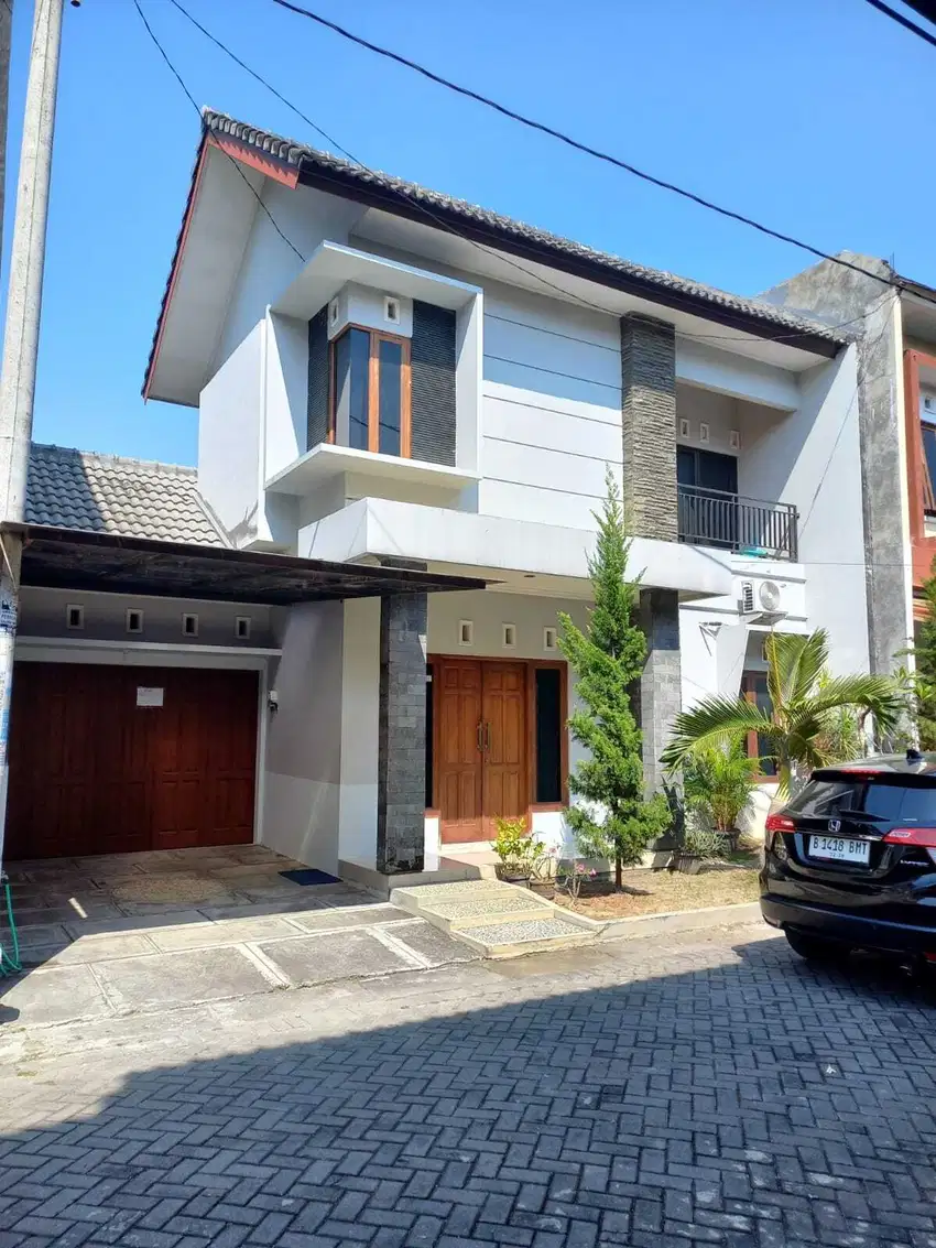 Dijual Rumah Cantik Dalam Cluster di Jl Kaliurang Km 8,5 Sleman, Yogya