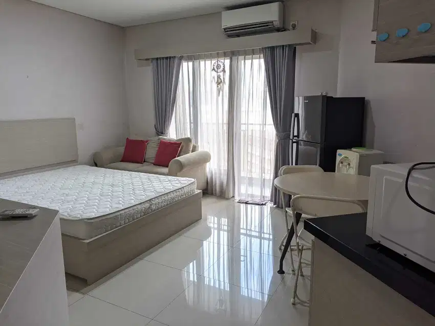 Disewakan apartemen Studio full furnished homey dan strategis