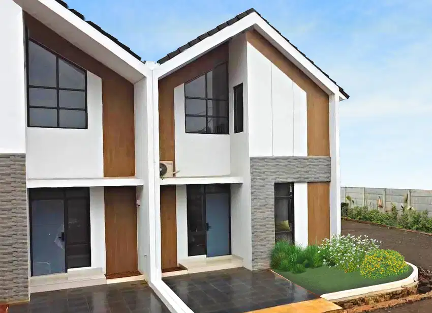 Rumah Modern Tipe Mezanine Siap Huni - Aspenpark Serpong