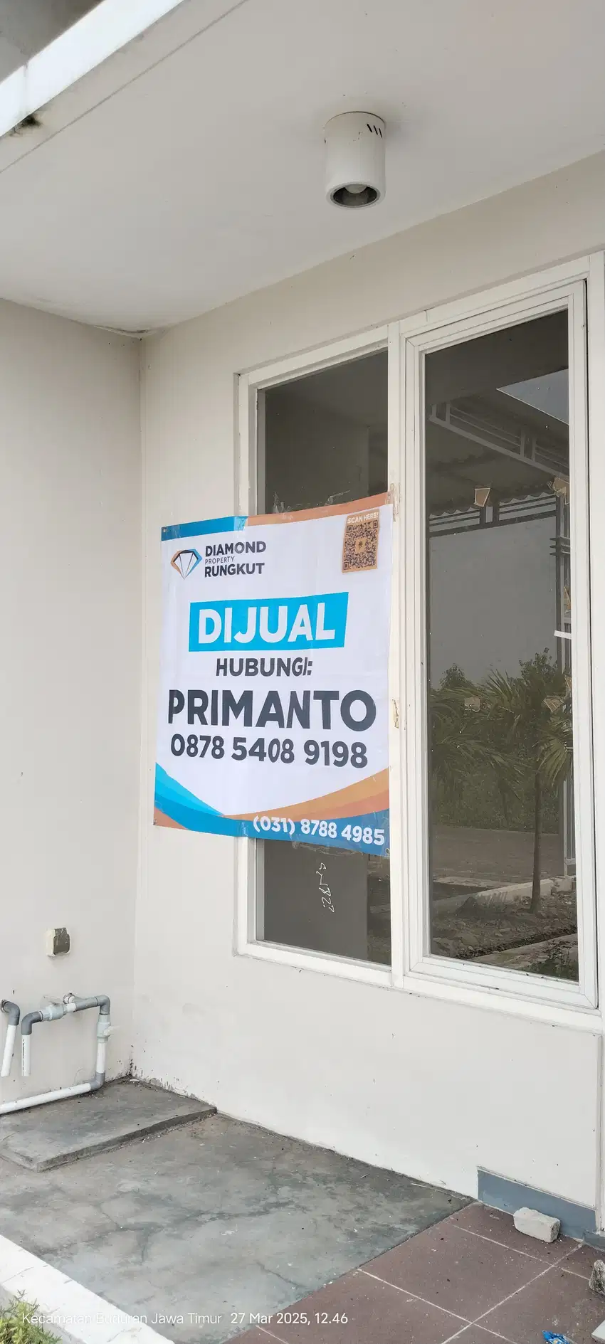 Dijual Rumah di Buduran Jawa Timur dengan 2 KT 1 KM